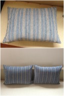 NOVO! Dva jastuka za dvosed.  Punjeni pahuljama sunđera.  Dimenzije: 70 x 52 cm.   Svaka navlaka ima rajsferšlus tako da može da se skida i pere.  Izrađeni su od veoma jakih i kvalitetnih mebl štofova koji se koriste za tapaciranje nameštaja.